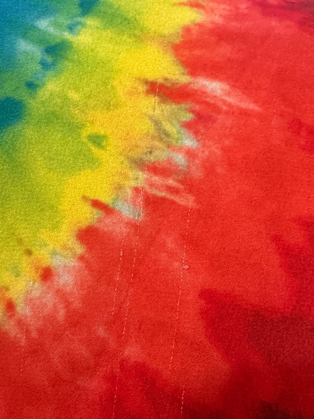 Alice + Olivia Tie-Dye Spiral Slip Dress in Rainbow Colors Large - Picture 14 of 14